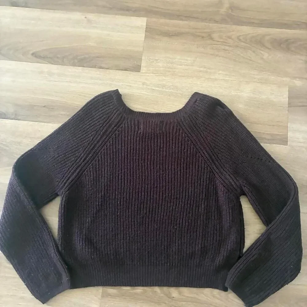 Ambiance-apparel Women's Brown and Black Jumper